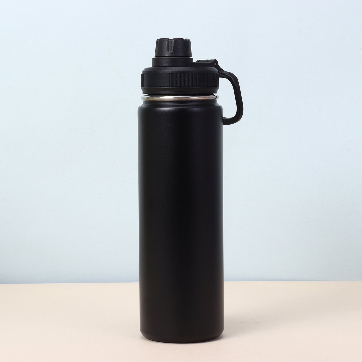 24oz Powder Coated Stainless Steel Vacuum Flask Tumbler Water Bottle For Laser Engraving-CNLCA
