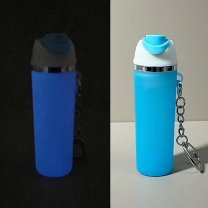 Owala Style Tumbler Shaped Glow In The Dark Keychain Tumbler Accessories Keyring-CNLCA