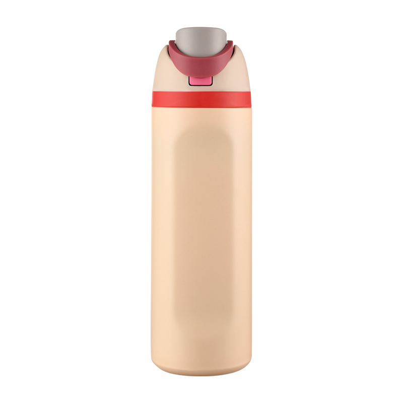 Pick Colors 24oz Owala Style Flip Straw Lid Insulated Stainless Steel Sports Water Bottle for Laser Engrave-CNLCA