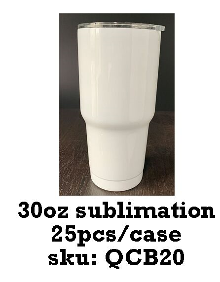 30oz Blank Sublimation Car Tumbler - USLCA