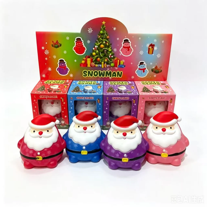 72Pack Little Red Riding Hood Santa Claus Squish Christmas Xmas Santa Squishy Squeeze Fidget Toys-CNLCA