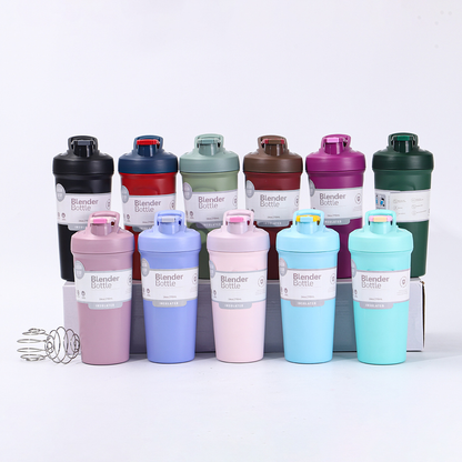 24oz Stainless Steel Portable Coffee Cup Outdoor Camping Milkshake Shaker Tumbler Stanley Style Blender Bottle for Laser Engrave-CNLCA