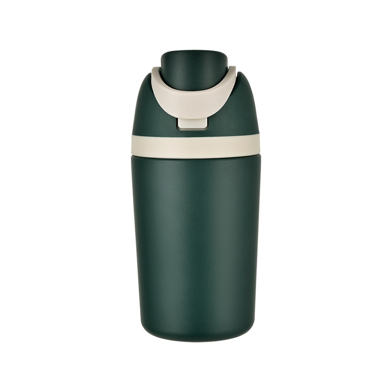 Pick Colors 12oz Owala Style Flip Straw Lid Insulated Stainless Steel Sports Water Bottle for Laser Engrave-CNLCA