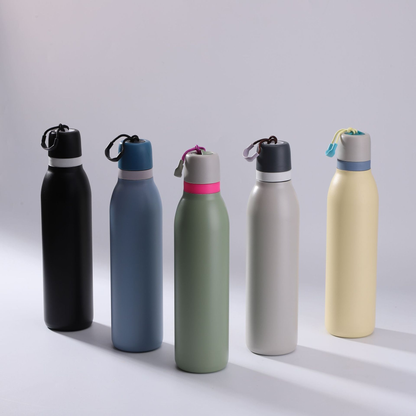 18oz 24oz Owala Style Macaron Tumbler Outdoor Sport Handle Water Bottle-CNLCA