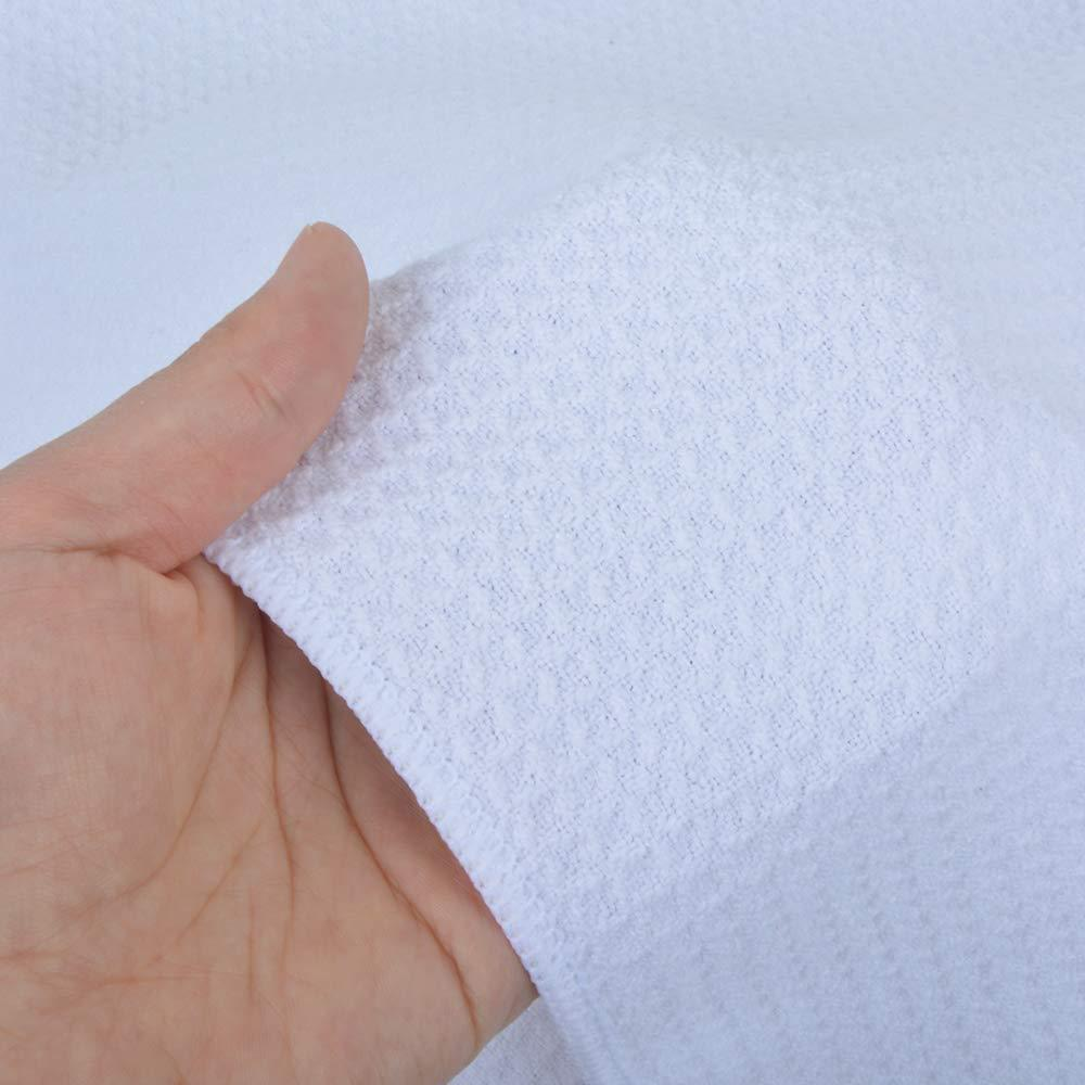 300gsm Quick-absorbent Blank Subliamtion Towel 40x60cm Polyester Waffle Pattern Tea Towel Hand Towel-CNLCA
