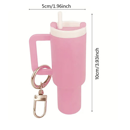 40oz Stanley Style Tumbler Shaped Keychain Tumbler Accessories Keyring-CNLCA