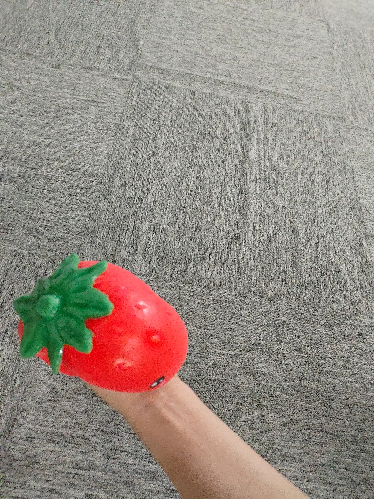 15cm Large Size Giant Strawberry Stress Relief Squishy Toy Soft Big Jumbo Red Strawberry Squeeze Fidget Toys-CNLCA