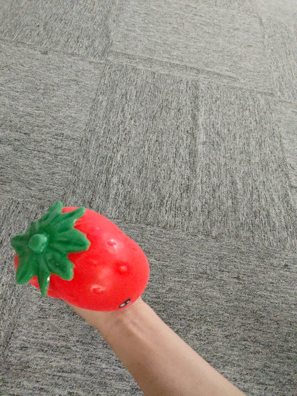 15cm Large Size Giant Strawberry Stress Relief Squishy Toy Soft Big Jumbo Red Strawberry Squeeze Fidget Toys-CNLCA