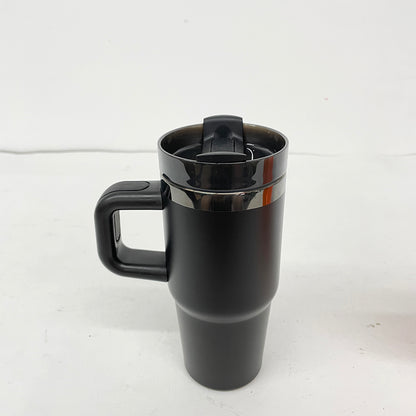 14oz Black Mirror Underneath Powder Coated Kids Baby Tumblers for Laser Engrave-CNLCA