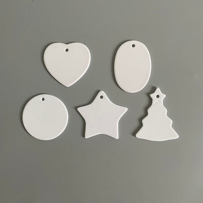 Christmas Holiday Ceramic MDF Aluminium Ornaments_USLCA