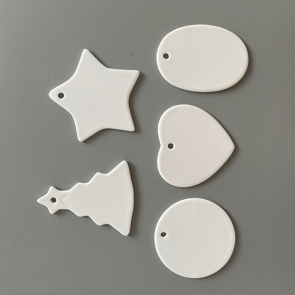 Christmas Holiday Ceramic MDF Aluminium Ornaments_USLCA
