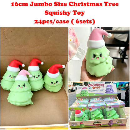 15cm Jumbo Size Christmas Tree Squishy Toy Squeeze Fidget Toys-CNLCA