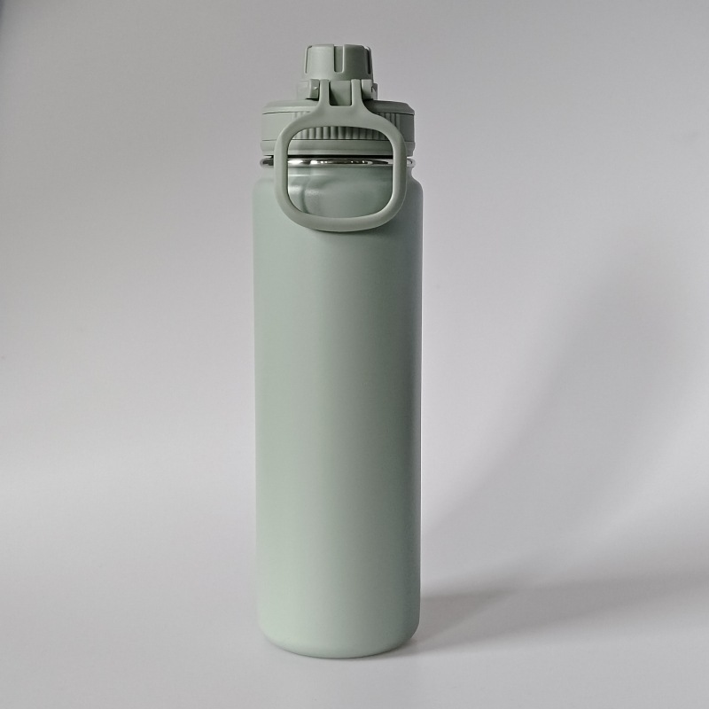 24oz Powder Coated Stainless Steel Vacuum Flask Tumbler Water Bottle For Laser Engraving-CNLCA
