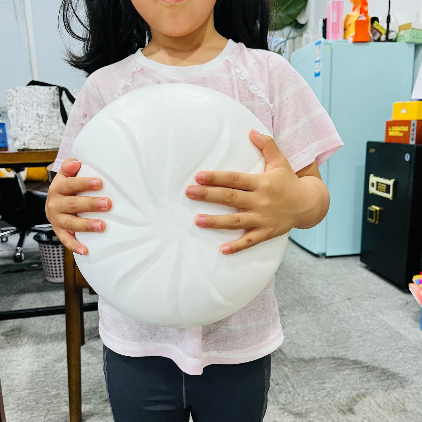 25cm Jumbo Steamed Bun Squishy Toy Large Size Giant Baozi Dumpling Squeeze Fidget Toy-CNLCA