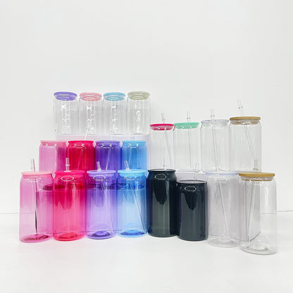 20oz Clear Color Plastic Acrylic Can Cup -CNLCA