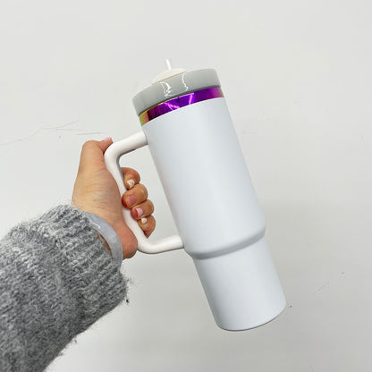 30oz Purple Plated Underneath Powder Coated Quencher Tumblers For Laser Engrave-CNLCA