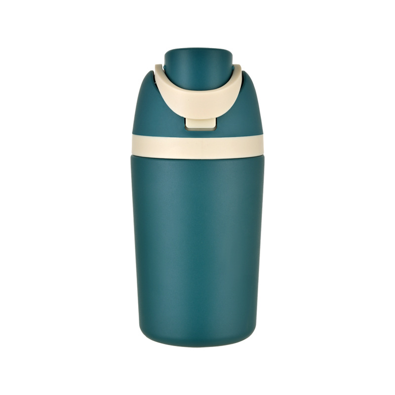 Pick Colors 12oz Owala Style Flip Straw Lid Insulated Stainless Steel Sports Water Bottle for Laser Engrave-CNLCA