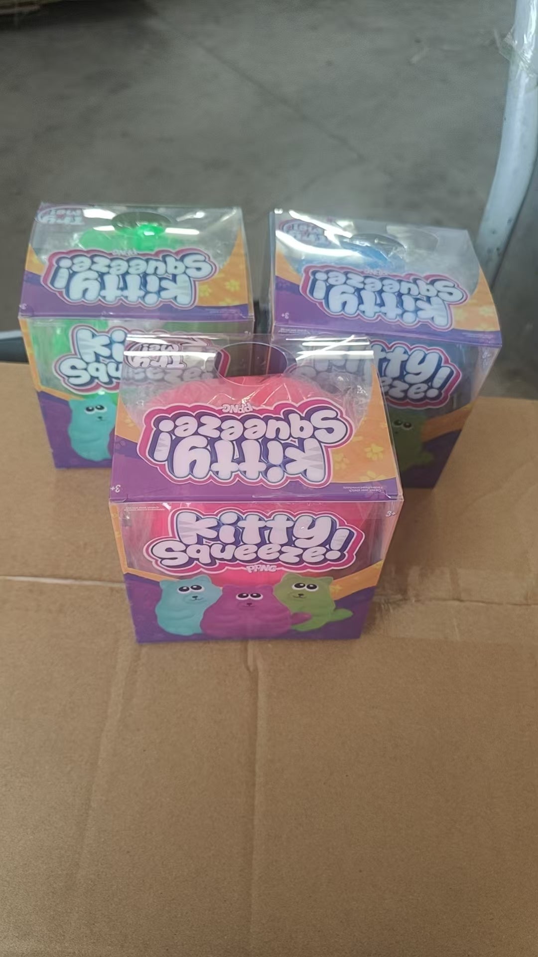 36Pack Giant Jumbo Kitty Squishy Squeeze Toy Stress Relief Fidget Toy-CNLCA