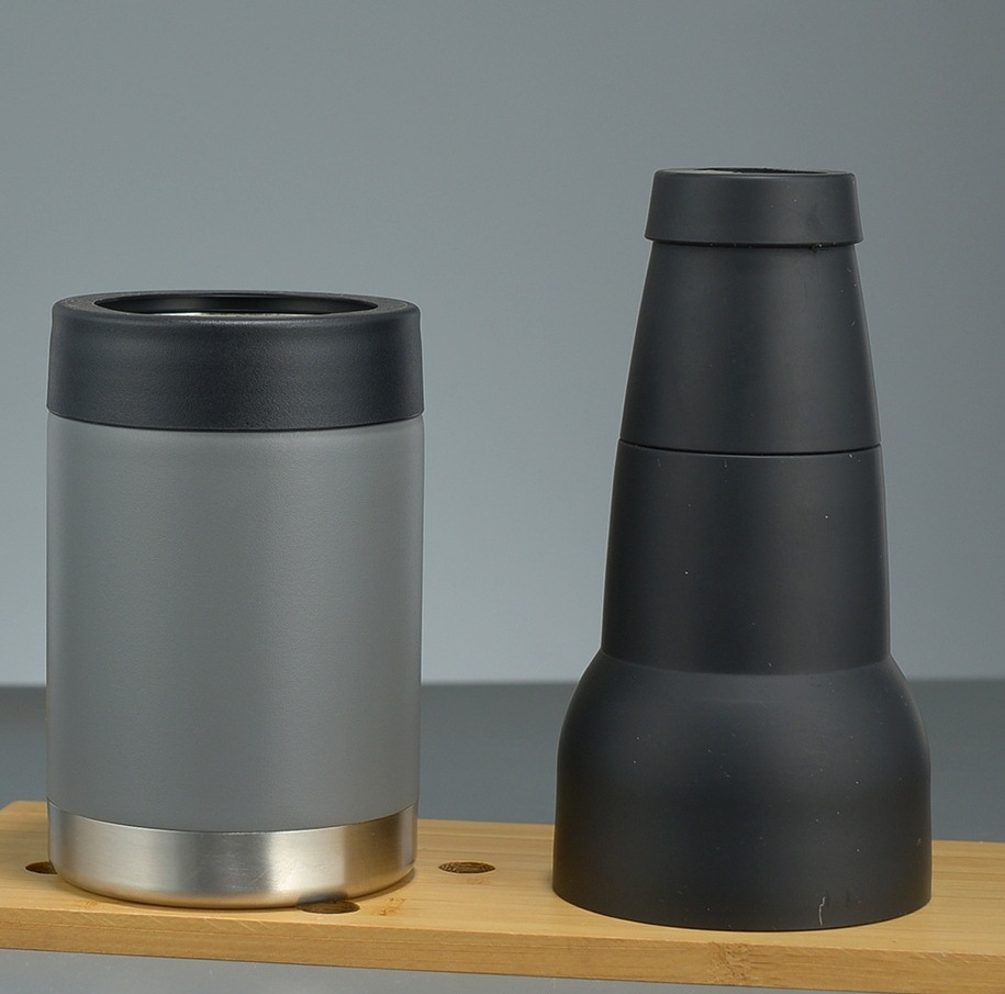 3 in 1 Can Cooler Stainless Steel Beer Coke Cooling Tumbler With Bottle Opener for Laser-CNLCA