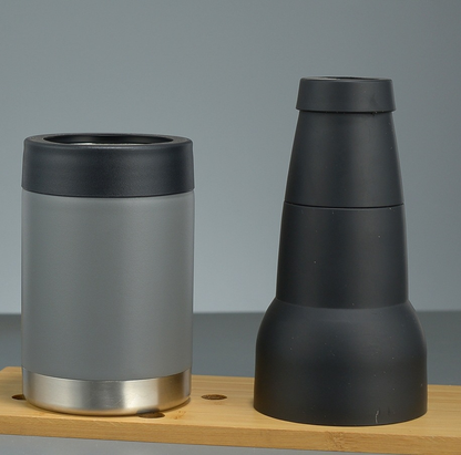 3 in 1 Can Cooler Stainless Steel Beer Coke Cooling Tumbler With Bottle Opener for Laser-CNLCA