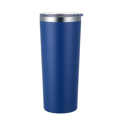 22oz Muti Colors Powder Coated Stainless Steel Car Tumbler For Laser Engrave-CNLCA