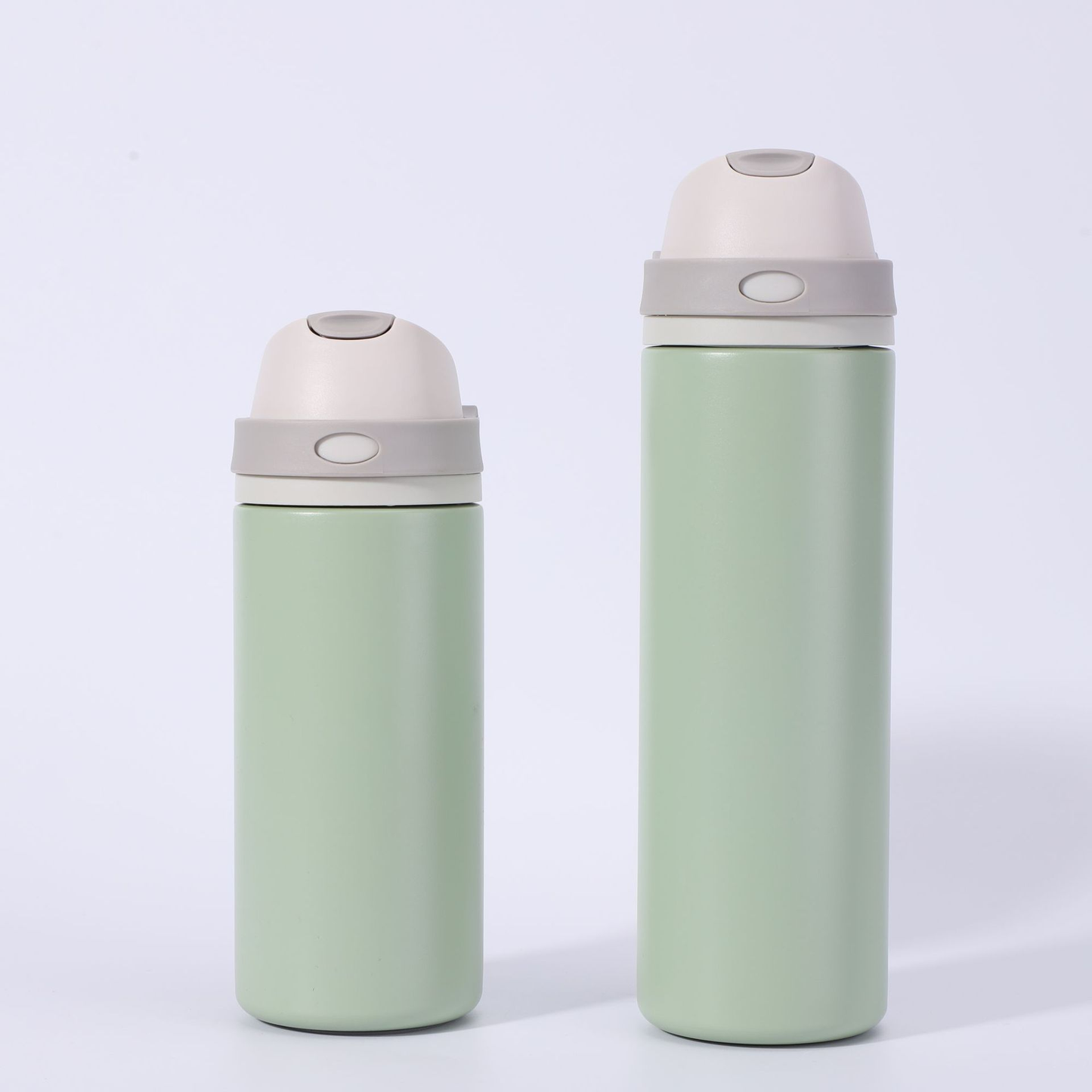 19oz 550ml/ 25oz 750ml Sports Handle Flip Straw Lid Stainless Steel Insulated Owala Style Water Bottle Double Drinking Tumbler for Laser Engrave-CNLCA