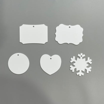 Christmas Holiday Ceramic MDF Aluminium Ornaments_USLCA