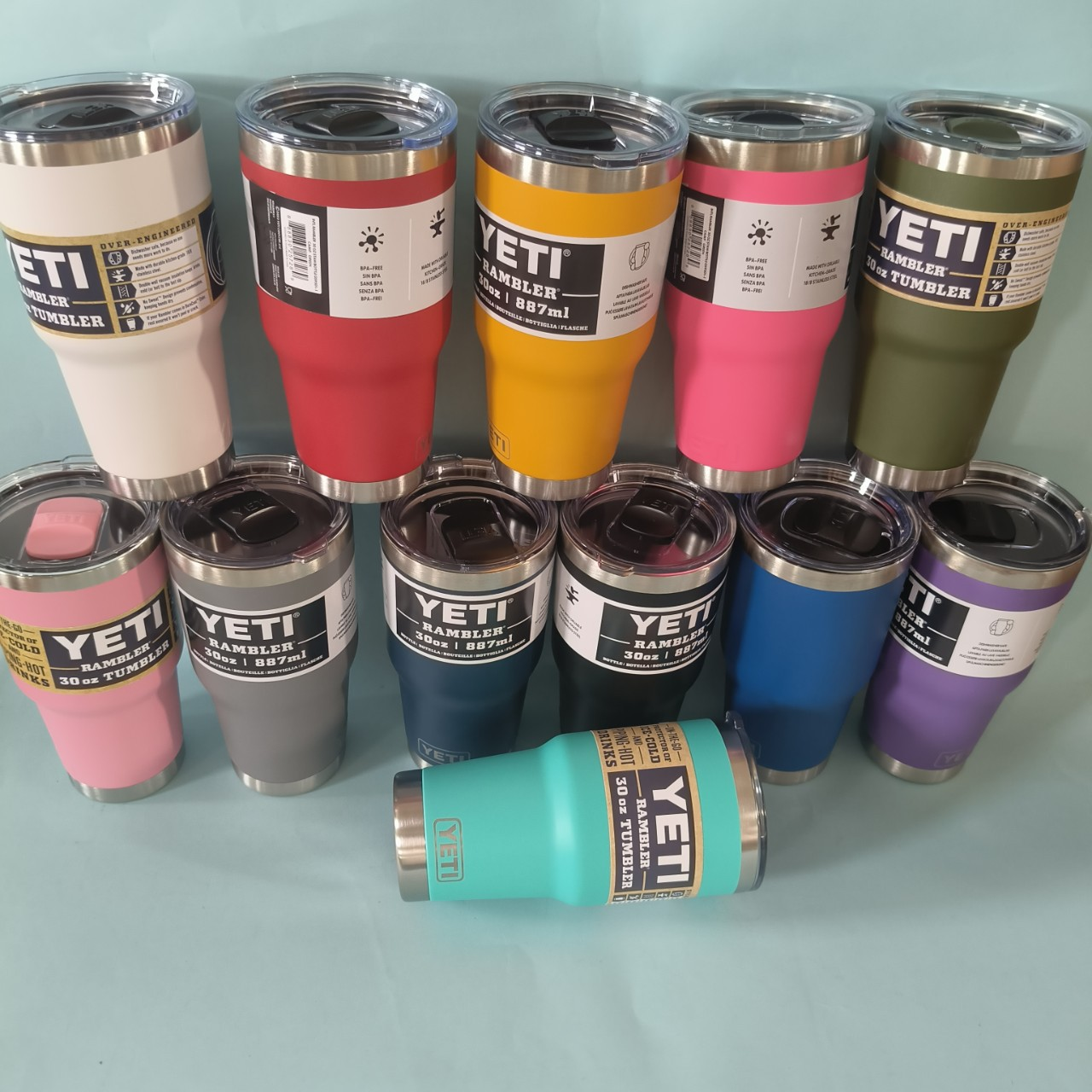 20oz 30oz Yeti Style Stainess Steel Coffee Tumbler-CNLCA