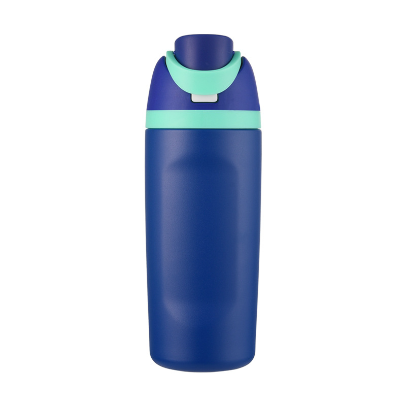 Pick Colors 16oz Owala Style Flip Straw Lid Insulated Stainless Steel Sports Water Bottle for Laser Engrave-CNLCA