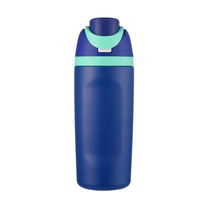 Pick Colors 16oz Owala Style Flip Straw Lid Insulated Stainless Steel Sports Water Bottle for Laser Engrave-CNLCA