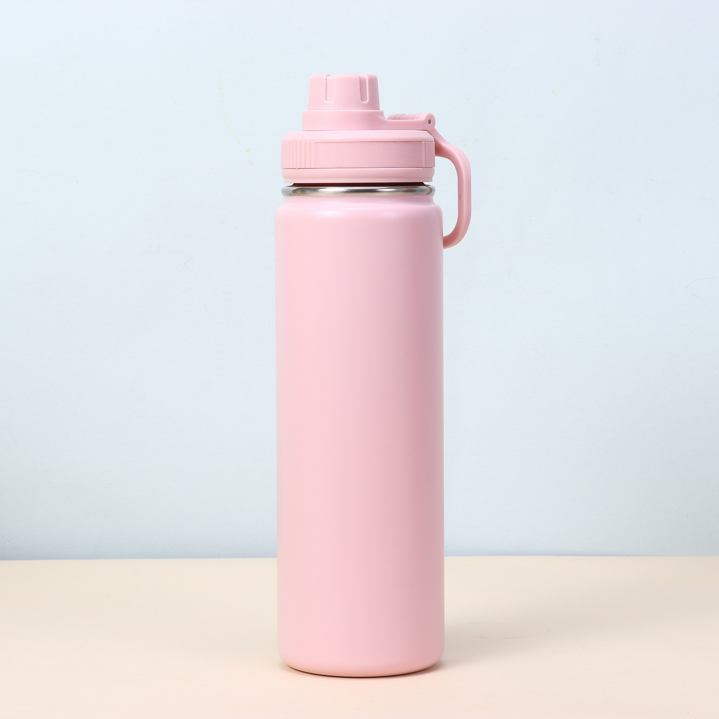 24oz Powder Coated Stainless Steel Vacuum Flask Tumbler Water Bottle For Laser Engraving-CNLCA