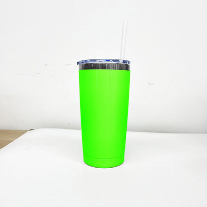 🖤🖤20oz Powder Coated Black Plated Underneath Yeti Style Tumbler Mug For Laser Engrave-CNLCA