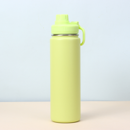 24oz Powder Coated Stainless Steel Vacuum Flask Tumbler Water Bottle For Laser Engraving-CNLCA