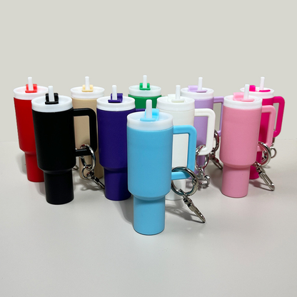 40oz Stanley Style Tumbler Shaped Keychain Tumbler Accessories Keyring-CNLCA