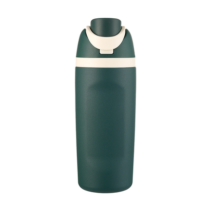 Pick Colors 16oz Owala Style Flip Straw Lid Insulated Stainless Steel Sports Water Bottle for Laser Engrave-CNLCA