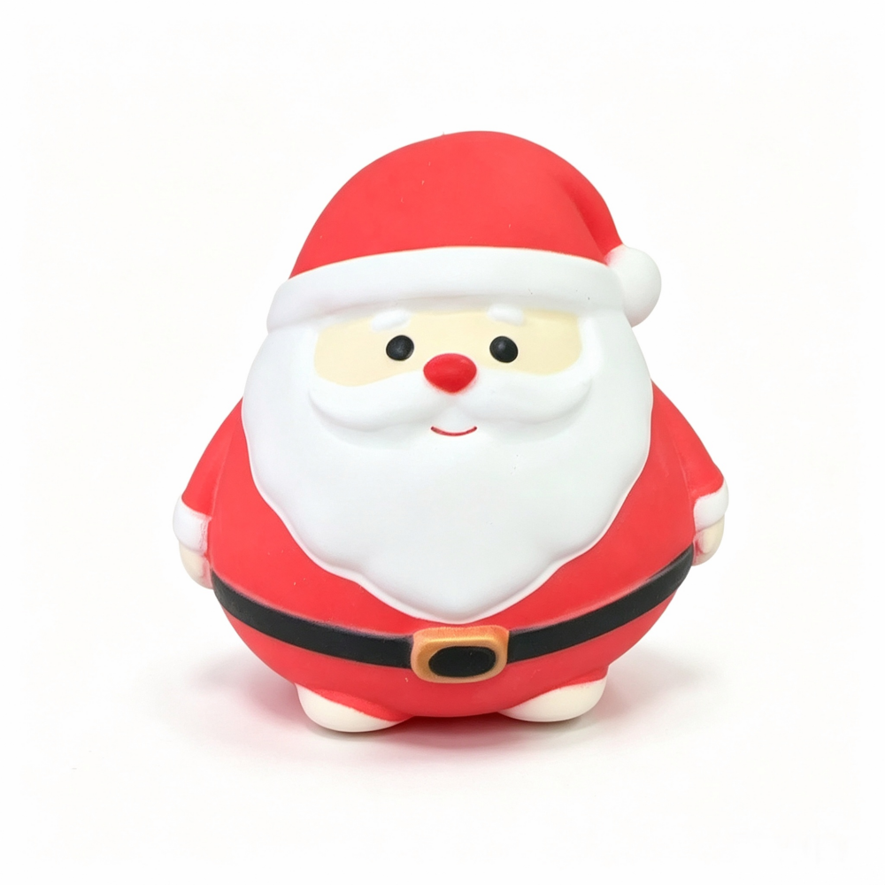24Pack Giant Jumbo Santa Chubby & Snowman Puff & Reindeer Mochi Squishy Toy For Christmas-CNLCA
