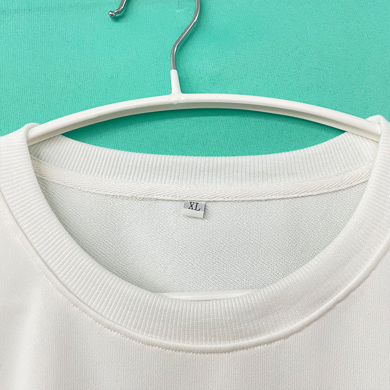 USA Warehouse HOODIES White Blank Sublimation Blanks Men Women Round Neck Sweatshirt Mix Sizes-CNLCA