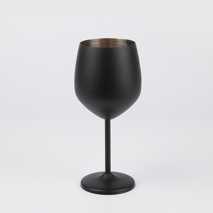 18oz Stainless Steel Electroplated High-legged Red Wine Cup and Champagne Glass Burgundy Wine Tumbler For Laser-CNLCA