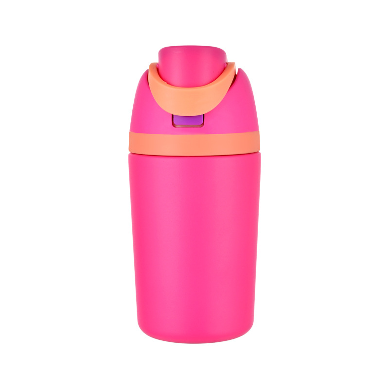 Pick Colors 12oz Owala Style Flip Straw Lid Insulated Stainless Steel Sports Water Bottle for Laser Engrave-CNLCA