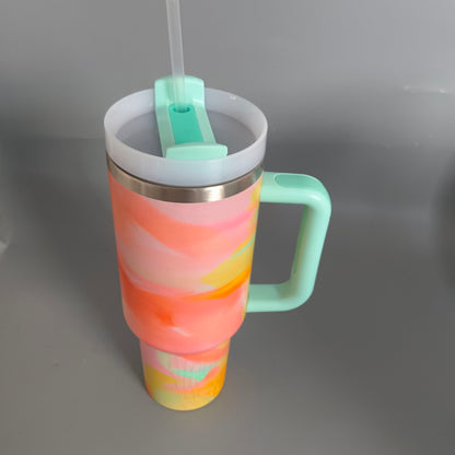 H2.0 40oz Tie Dye Stainess Steel Quencher Tumbler -CNLCA