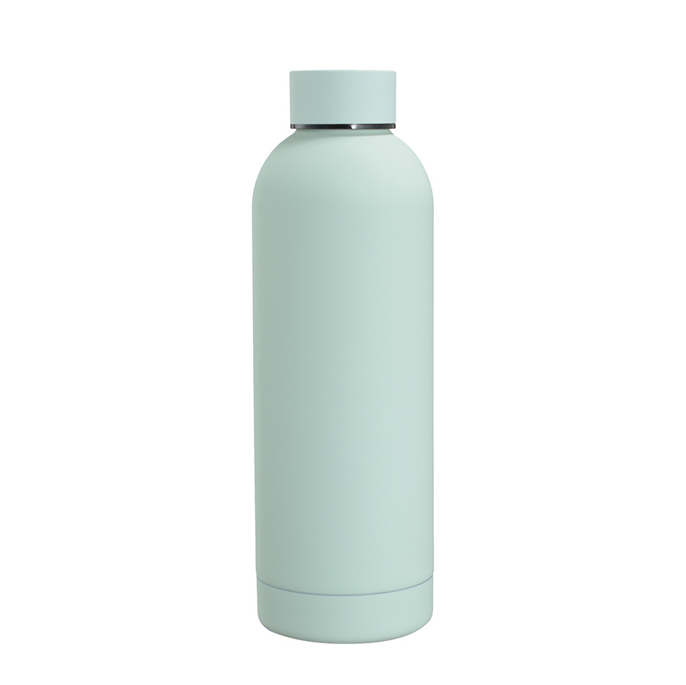 350ml 500ml Rubber Paint Stainless Steel Water Bottle for Laser-CNLCA