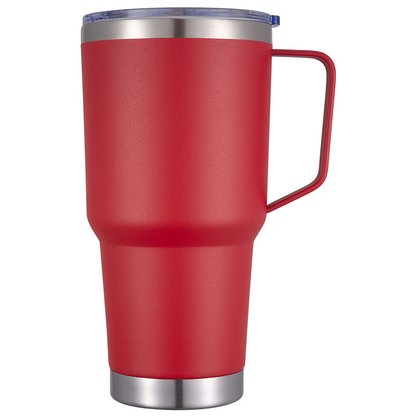 20oz 30oz Powder Coated Tumbler with Handle for Laser Engraving-CNLCA