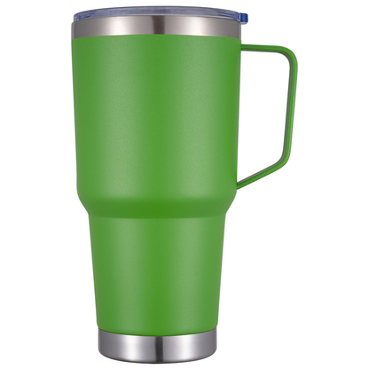 20oz 30oz Powder Coated Tumbler with Handle for Laser Engraving-CNLCA