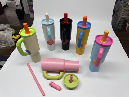 40oz Chakolab Style Powder Coated Leak Proof Quencher Tumbler for Laser -CNLCA
