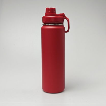 24oz Powder Coated Stainless Steel Vacuum Flask Tumbler Water Bottle For Laser Engraving-CNLCA