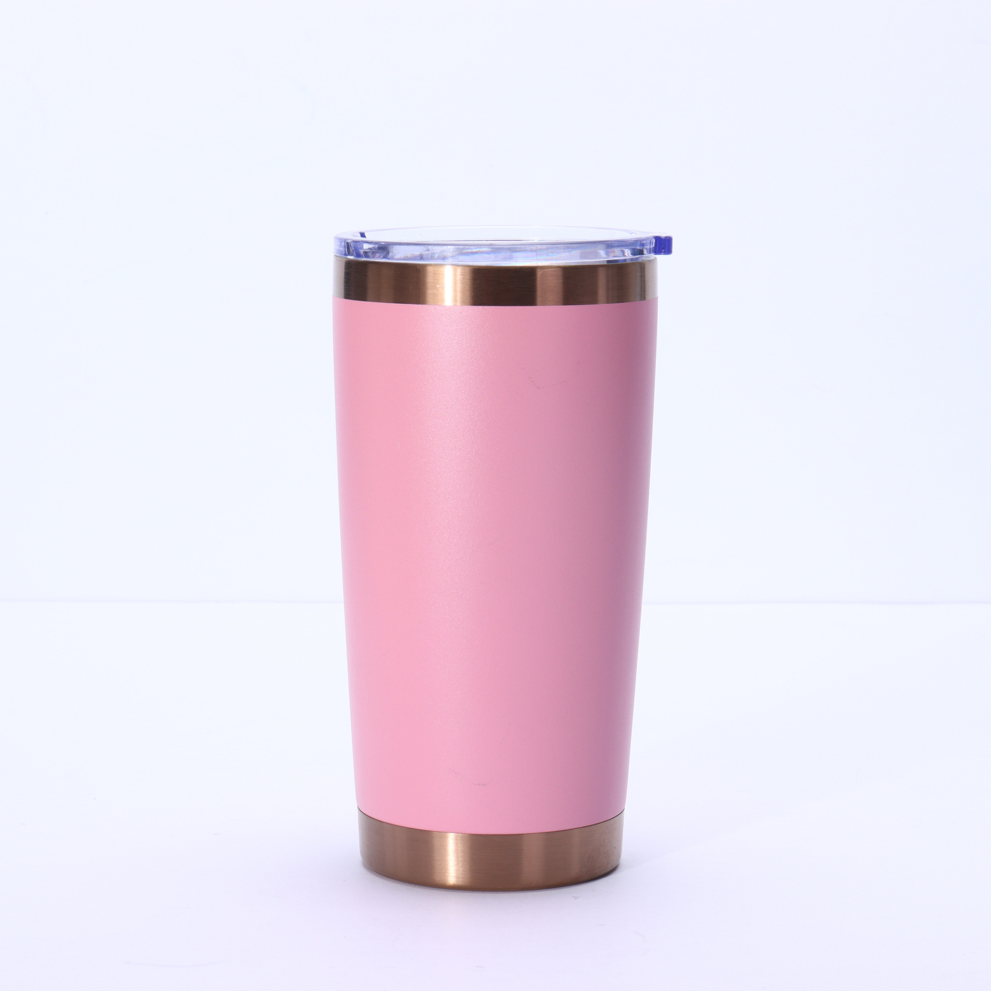 20oz YeTi Style Slide Lid Copper Plated Underneath Colorful Powder Coated Car Coffee Tumbler-CNLCA