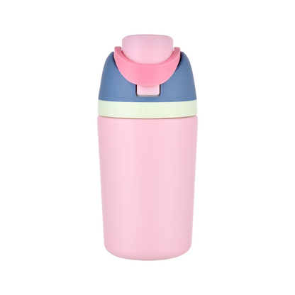 Pick Colors 12oz Owala Style Flip Straw Lid Insulated Stainless Steel Sports Water Bottle for Laser Engrave-CNLCA