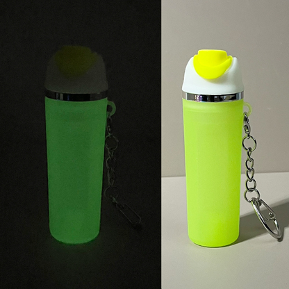 Owala Style Tumbler Shaped Glow In The Dark Keychain Tumbler Accessories Keyring-CNLCA