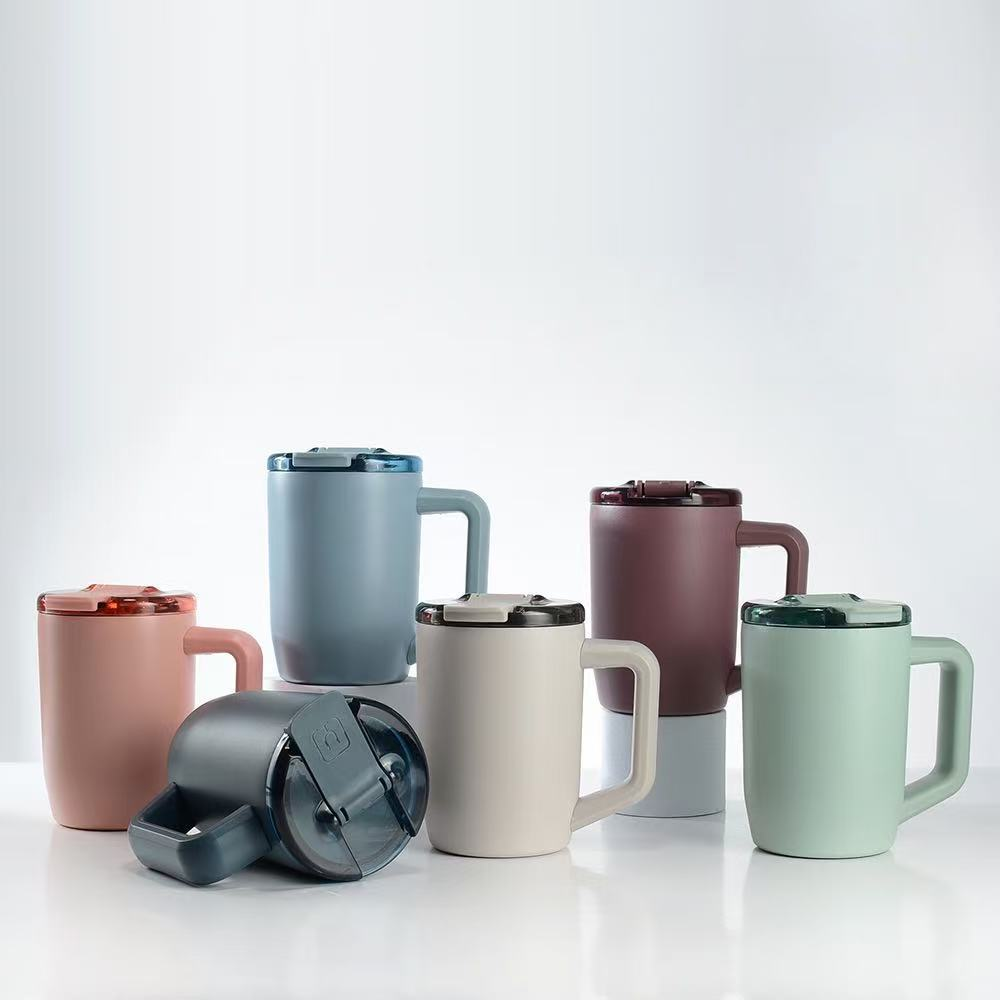 Powder Coated Leak Proof 15oz BruMate Style Insulated Coffee Tumbler Mug For Laser Engrave-CNLCA