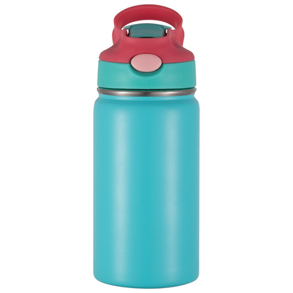 12oz Powder Coated Kids Tumblers Water Bottle for Laser Engraving-CNLCA